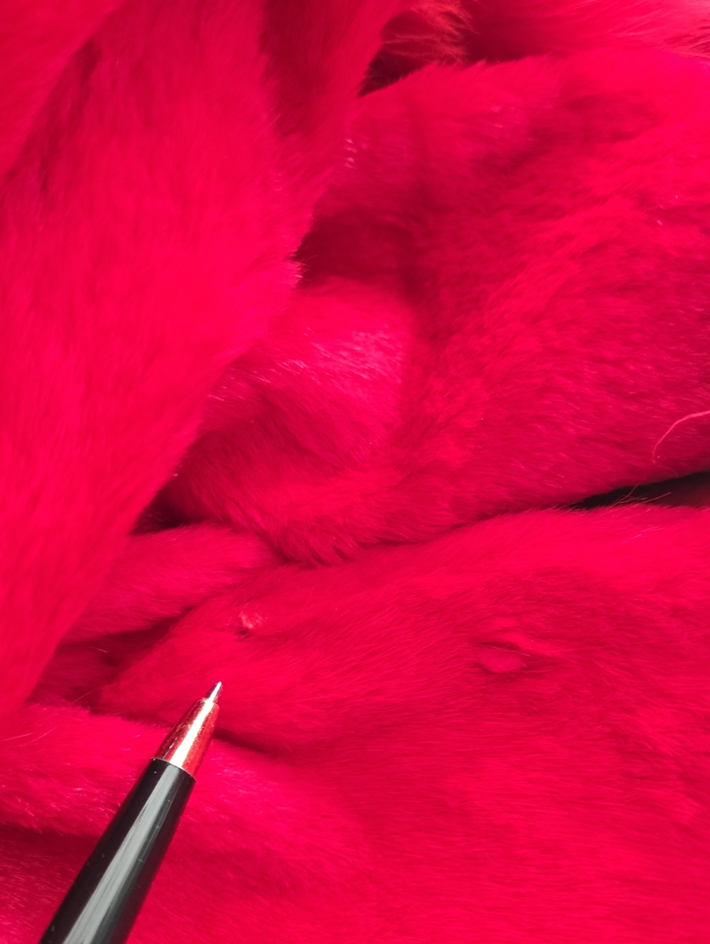 Red Shearling Jacket Sm - Picture 9 of 10